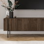 Hanah Home Soporte de TV Herman - Walnut